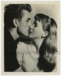 2s288 EAST OF EDEN 8x10.25 still R60s best portrait of James Dean & Julie Harris kissing!