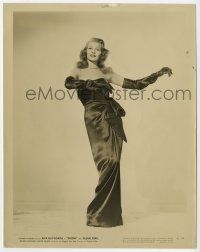 2s355 GILDA 8x10.25 still '46 sexiest Rita Hayworth full-length dancing in sheath dress!