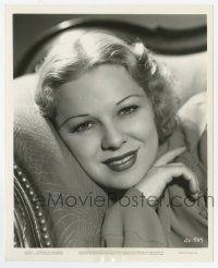 2s364 GLENDA FARRELL 8.25x10 still '36 portrait by Ferenc of Vienna while filming Snowed Under!