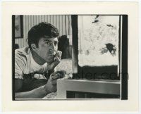 2s382 GRADUATE French 8.25x10 still '68 Dustin Hoffman in his room staring at his fish tank!