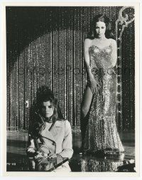 2s385 GRADUATE French 8x10.25 still '68 Katharine Ross embarassed next to stripper on stage!