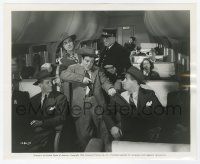 2s413 HIT THE ICE 8.25x10 still '43 Bud Abbott & Lou Costello caught on train without a ticket!