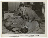 2s444 INVASION OF THE BODY SNATCHERS 8.25x10 still '56 Kevin McCarthy injecting Gates & Donovan!