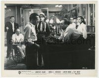 2s486 KEY LARGO 8x10.25 still '48 Lauren Bacall watches Thomas Gomez hold gun on Humphrey Bogart!