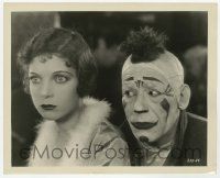 2s513 LAUGH CLOWN LAUGH 8x10 still '28 Lon Chaney in clown makeup with 15 year-old Loretta Young!