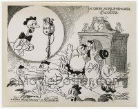 2s525 LET IT BE ME 8x10 still '36 Merrie Melody cartoon image with wacky chickens by radio!