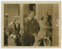 2s541 LONDON AFTER MIDNIGHT 8x10.25 still '27 Lon Chaney tries to break into room, Tod Browning!