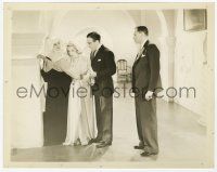 2s698 OUTCAST LADY 8x10.25 still '34 Herbert Marshall with Constance Bennett, Roland Young & nun!