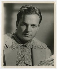 2s746 RALPH MEEKER 8x10 still '53 great portrait wearing suit jacket with his hands clasped!