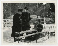2s787 SCARLET STREET 8.25x10 still '45 policemen roust Edward G. Robinson in park, Fritz Lang!