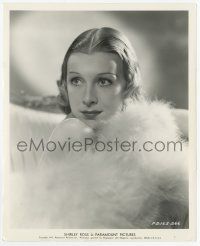 2s808 SHIRLEY ROSS 8.25x10 still '37 sexy close up with fur when she was in Waikiki Wedding!