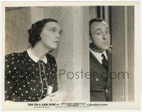 2s819 SING ME A LOVE SONG 8x10.25 still '37 Allen Jenkins & Zasu Pitts on opposite sides of wall!