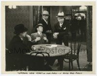2s936 UPTOWN NEW YORK 8x10.25 still '32 Jack Oakie stared at by Raymond Hatton & men around table!