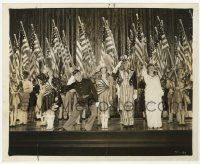 2s989 YANKEE DOODLE DANDY 8.25x10 still '42 James Cagney & family in patriotic musical number!