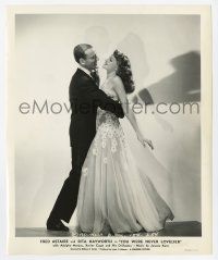2s993 YOU WERE NEVER LOVELIER 8.25x10 still '42 sexy Rita Hayworth dancing with Fred Astaire!