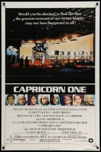 2t183 CAPRICORN ONE 1sh '78 Elliott Gould, O.J. Simpson, the $30 billion dollar hoax!