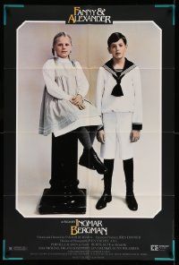 2t334 FANNY & ALEXANDER 1sh '83 Pernilla Allwin, Bertil Guve, classic directed by Ingmar Bergman!