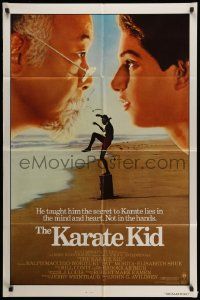 2t498 KARATE KID int'l 1sh '84 Pat Morita, Ralph Macchio, teen martial arts classic!