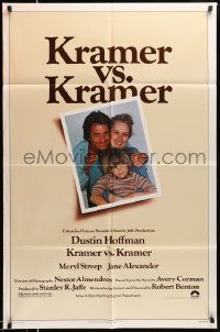 2t512 KRAMER VS. KRAMER 1sh '79 Dustin Hoffman, Meryl Streep, child custody & divorce!