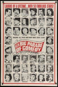 2t606 MGM'S BIG PARADE OF COMEDY 1sh '64 Marx Bros., Abbott & Costello, Lucille Ball!