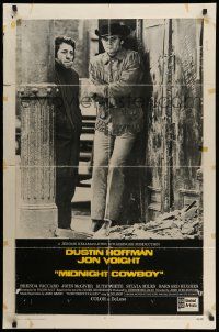 2t608 MIDNIGHT COWBOY int'l 1sh '69 Dustin Hoffman, Jon Voight, John Schlesinger classic!