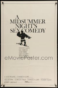 2t610 MIDSUMMER NIGHT'S SEX COMEDY teaser 1sh '82 Woody Allen, Mia Farrow, Jose Ferrer