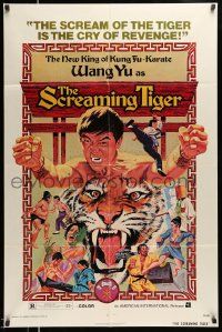 2t804 SCREAMING TIGER 1sh '73 Lung Chien's Tang ren piao ke, martial arts!