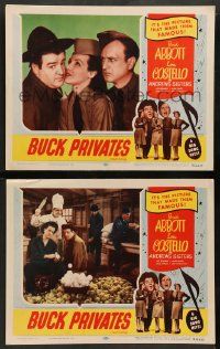 2w854 BUCK PRIVATES 2 LCs R53 Abbott & Costello with Jane Frazee!