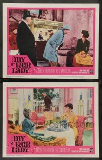 2w930 MY FAIR LADY 2 LCs '64 Audrey Hepburn, Rex Harrison, George Cukor classic!