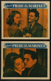 2w947 PRIDE OF THE MARINES 2 LCs '45 great images of sexiest Eleanor Parker. John Garfield!