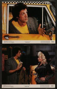 2w663 RHINESTONE 4 color 11x14 stills '84 cab driver Sylvester Stallone, country star Dolly Parton!
