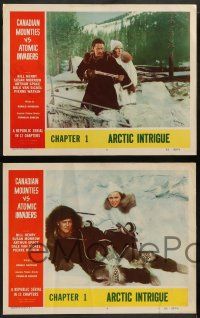 2w723 CANADIAN MOUNTIES VS ATOMIC INVADERS 3 chapter 1 LCs '53 Republic serial, Arctic Intrigue!