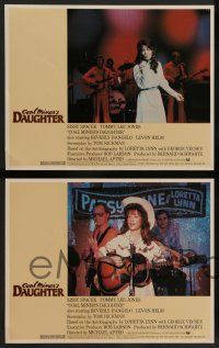2w601 COAL MINER'S DAUGHTER 4 LCs '80 Sissy Spacek as country singer Loretta Lynn!