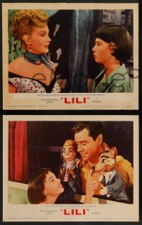 2w629 LILI 4 LCs R64 Mel Ferrer, Gabor, you'll fall in love with young Leslie Caron!