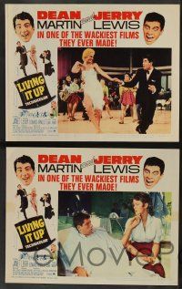 2w513 LIVING IT UP 6 LCs R65 cool images of sexy Janet Leigh, wacky Dean Martin & Jerry Lewis!