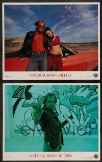 2w278 NATURAL BORN KILLERS 8 LCs '94 Oliver Stone cult classic, Woody Harrelson, Juliette Lewis