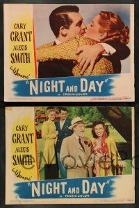 2w528 NIGHT & DAY 6 LCs '46 Cary Grant as composer Cole Porter, Alexis Smith, Michael Curtiz!