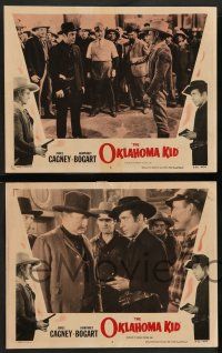 2w529 OKLAHOMA KID 6 LCs R56 cool cowboy western images of James Cagney, Humphrey Bogart!