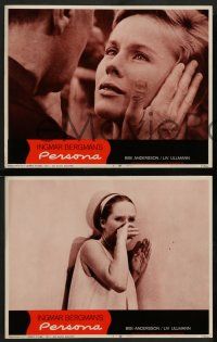 2w790 PERSONA 3 LCs '67 Liv Ullmann & Bibi Andersson, Ingmar Bergman classic!
