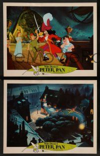2w791 PETER PAN 3 LCs R69 Walt Disney animated cartoon fantasy classic, great images!