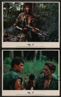 2w310 PLATOON 8 LCs '86 Oliver Stone classic, Tom Berenger, Willem Dafoe, Vietnam War!