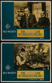 2w318 PRIVATE LIFE OF SHERLOCK HOLMES 8 LCs '71 Billy Wilder, Robert Stephens, Genevieve Page