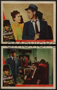 2w798 RIDE THE PINK HORSE 3 LCs '47 Robert Montgomery, Hendrix, film noir, written by Ben Hecht!