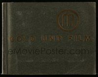 2x020 MANOLI GOLD UND FILM German 9x12 cigarette card album '30s contains 168 cards on 33 pages!