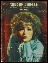 2x914 CALL HER SAVAGE Italian magazine supplement May 1933 Clara Bow, softcover movie adaptation!