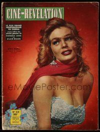 2x652 CINE-REVELATION French magazine '58 sexy Anita Ekberg on the cover + fumetti!