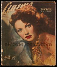 2x922 CINEMA REPORTER Mexican magazine May 22, 1948 Leonora Amar & other pretty Mexican actresses!