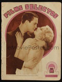2x895 FILMS SELECTOS Spanish magazine April 9, 1932 Laurel & Hardy, Dolores Del Rio & more!