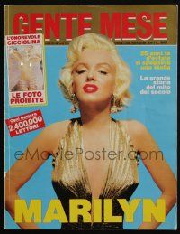 2x908 GENTE MESE Italian magazine July 1987 special issue with lots of sexy Marilyn Monroe image!