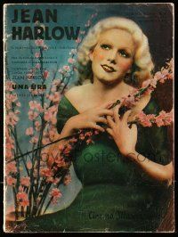 2x916 JEAN HARLOW Italian magazine supplement June 1934 cool heavily illustrated biography!